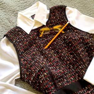 Talbots Dress Sz 8 Milano Blouse Sz S